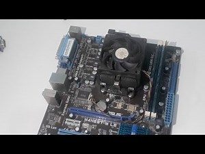 TESTING THE JUNK MOTHERBOARD | ASUS M4N68T-M LE