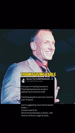 First year I’m looking forward to Thanksgiving because auntie is adding more carnivore stuff! Teaching people to eat more meat for over 10 years! Last 3 suggesting most animal-based foods — muscle meat & fat. Some fermented dairy or plants, with none to minimum sugar & carbs.