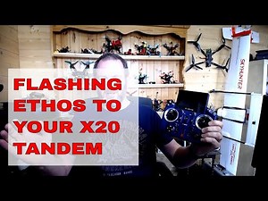 FRSKY TANDEM X20 | HOW TO FLASH A NEW VERSION OF ETHOS?