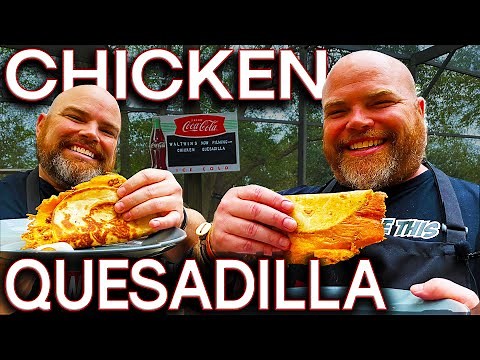 IS THIS THE BEST CHICKEN QUESADILLA ON THE BLACKSTONE GRIDDLE? CHEESE SKIRT QUESADILLA - EASY RECIPE
