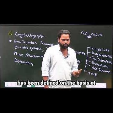 Nobel Prize Secret: X-Ray Diffraction & Crystal Structure | IIT JAM Physics | Pravegaa