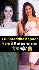 Shraddha Kapoor Botox Gone Wrong? #shraddhakapoor #shraddhakapoorfans #botox #surgery #bollywood #bollywoodnews #trendingreels #trendingvideo #biggboss #actress | Trendy News By Hemant Sharma