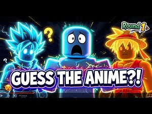 Only True Anime Fans Can Guess These! 🤯 | Roblox Anime Guessing Challenge!