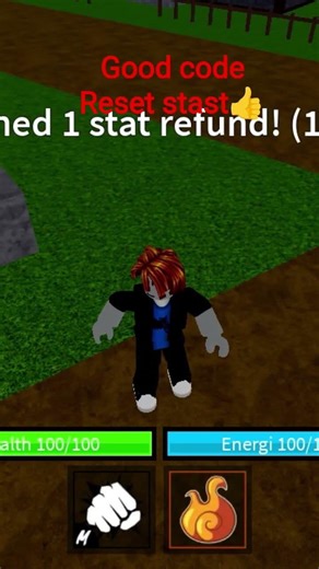new code blox fruits Reset stats#roblox #bloxfruits