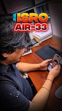 🚀 ISRO AIR-33 | Yogesh Sopanrao Sangle | #ISRO #ISRO2025 #NEGIsir #NEGI10