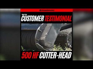 Customer Review of the 500 HF Cutter-head from Gyro-Trac