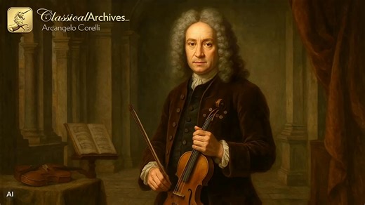 Meet Arcangelo Corelli - his life and work. Listen to his music at https://www.classicalarchives.com/newca/#!/Composer/2353 #ArcangeloCorelli #Corelli #ItalianComposer #BaroqueMusic #Violinist #ConcertoGrosso #Sonata #Rome #17thCenturyMusic #18thCenturyMusic #ClassicalMusic #Composer #Virtuoso #BaroqueMaster #OrchestralMusic #ChamberMusic #EarlyMusic #MusicHistory #ViolinMusic #ClassicalArchives | Classical Archives