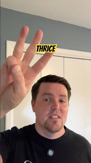Once, Twice, Thrice – How to Say 1, 2, 3 Times in English! ⏰ #englishgrammar #esl #englishspeaking