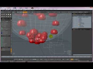 【modo機能紹介】ダイナミックリプリケータによるダイナミクス