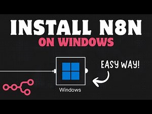 How To Install N8N Locally On Windows 11