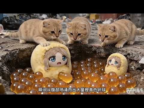 想和天素罗玩耍的猫猫