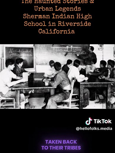😱 These tales have been whispered by students, locals, and even security guards for decades. Some connect directly to the school’s tragic early years when many Native children never made it home. #riverside #riversideca #shermanindianhighschool #scarytiktoks #fyp