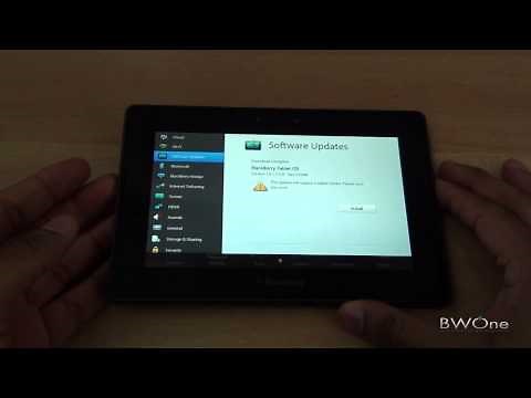 How to Update BlackBerry Playbook - BWOne.com