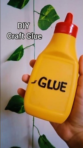 DIY Craft Glue | 5 Minute Recipe | 3 Ingredients