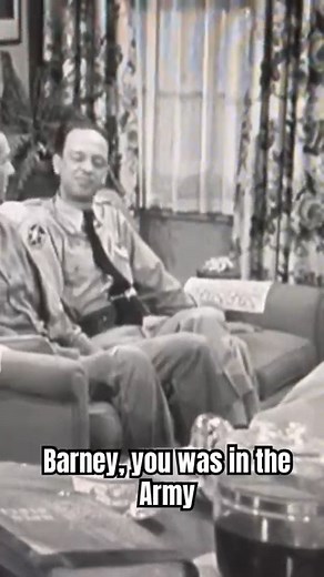 The Andy Griffith Show: Barney and Sam start talking about their time in the military #andygriffith #andygriffithshow | The andy griffith show full episodes