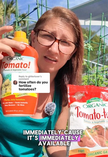 Replying to @glitterluver One of the most common questions I get is how much and how often to fertilize tomatoes. Tomatoes are heavy feeders, so consistent feeding makes a big difference in growth and yield. This is how I use organic @Espoma Organic fertilizer in my garden. You can grab the ones I use in my Amazon store. As an Amazon Associate, I may earn from qualifying purchases. #creatorsearchinsights #tomatoes #fertilizer #gardeningtips #floridagardening