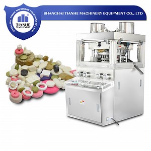 [Hot Item] Automatic Large Capacity Rotary Tablet Pill Press Machine Wide Applications for Pharma&Food