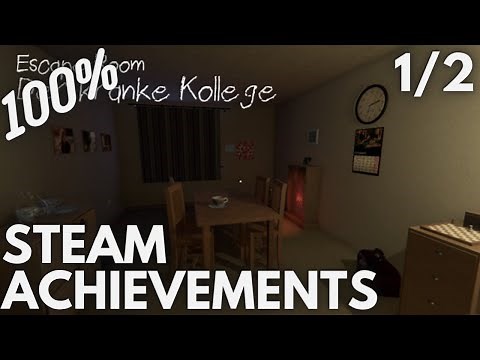[STEAM] 100% Achievement Gameplay: Escape Room - The Sick Colleague [Part 1]