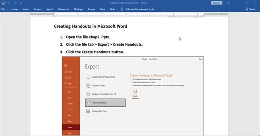 MS Word သွားနေရာမှာ Handouts အထူးဒီဇိုင်းဖန်တီးခြင်း