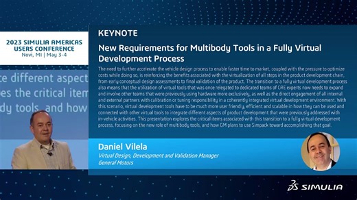 通用汽车：在完全虚拟开发流程中对多体工具的新要求-simpack