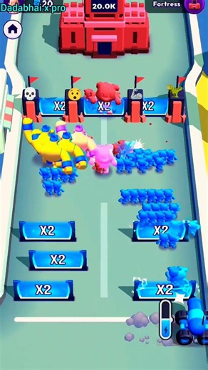 Mob Control Game 😍 Unlimited Crowd Trick | Easy Win Strategy हिंदी #gaming #bossfightgaming