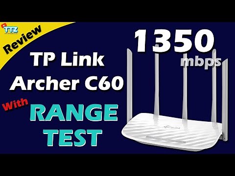 TP Link Archer C60 1350 MBPS Dual Band Router 🔥 Unboxing - Setup | Detailed Review With Range Test 🔥