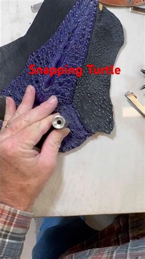 The Snapping Turtle Holster See The Link For Complete Build Video #leathercraft #leatherholster