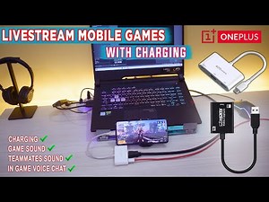 Livestream With Charging Using Cheapest Capture Card | ONEPLUS DEVICES | Full Setup Guide [NEW]