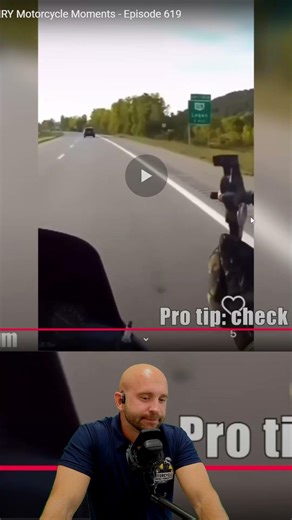 He Lost His Front Brake!? #motorcycle #motorcyclecrash #motorcycletips #shorts