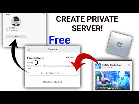 🔥 How To Create a PRIVATE SERVER on Roblox (iOS/Android) – Full Guide!