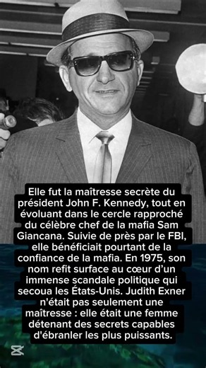 🚨 Judith Exner : la femme qui connaissait les plus grands secrets de JFK