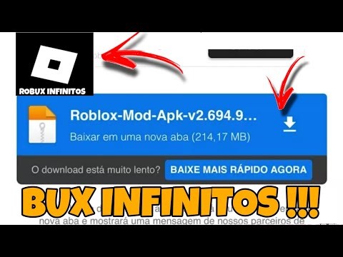 APK MOD ROBUX INFINITO NO ROBLOX ATUALIZADO EM 2025