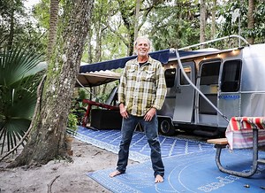 Over 40 million people in this country vacation in an RV on a regular basis, but did you know that over a million live in them full-time? Charles Dasher never really expected to be one of them, but thanks to a 24 foot Airstream, and a best-kept-secret park in Jacksonville called Kathryn Hanna Park, Dasher is living a life he never even dreamed of, reconnecting with nature and himself. | Growing Bolder