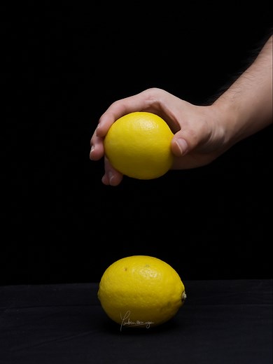 Satisfying Lemon Peel Juice Bursting | ASMR Macro Video