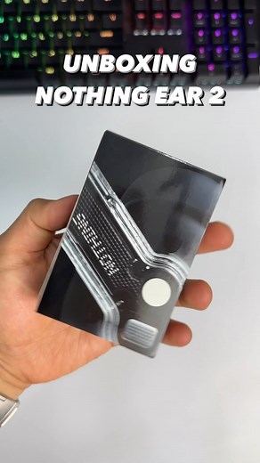 19K views · 356 reactions | UNBOXING AUDÍFONOS NOTHING EAR 2 BLACK . . #nothing #audifonos #nothingear2 #gadgets #tech #tecnologia #nothingear2black #audífonos #audifonosbluetooth #audifonosinalambricos | TecnoCat | Facebook