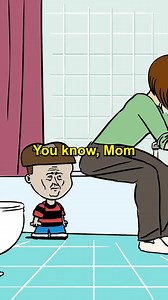 Adult Kid The Hilarious Bath Time Negotiation #comic #drawing #funny #comedy #cartoon | Goob