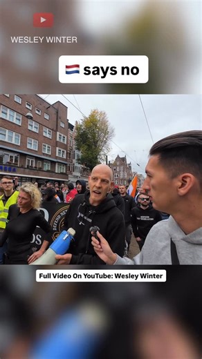 Wesley Winter on Instagram: "Amsterdam Erupts: Dutch Hooligans Clash with Police"