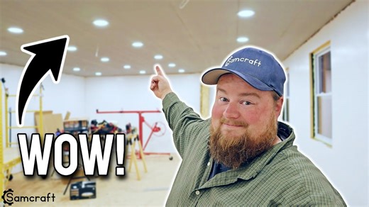 How I lit up my workshop with recessed LEDs