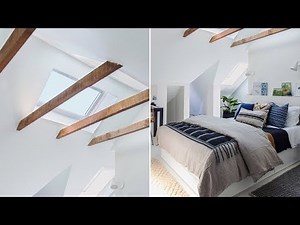 Small Attic Bedroom Makeover