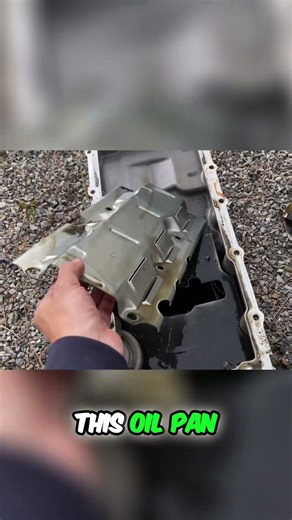 Boat Engine Head Gasket Failure: See the Oil Pan Shock! #shorts