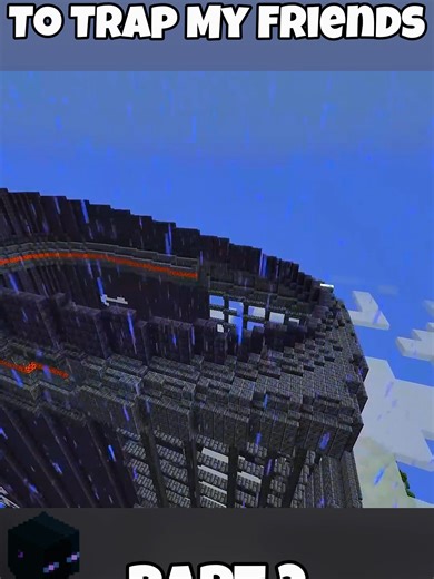 Trapping Friends by Breaking Bedrock in Minecraft