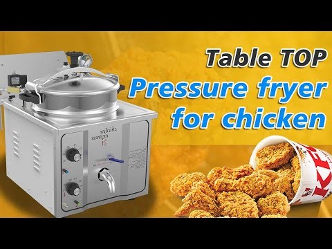 Table Top Chicken Express Pressure Fryer Deep Fryer Pressure Cooker