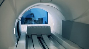 Inside View of a Medical CT Scanner Stock Video - Video of treatment, machine: 208211717