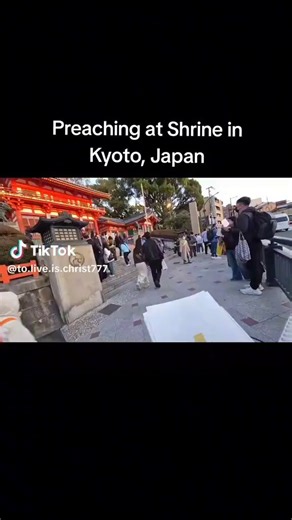 This type of evangelism does more harm than good. Particularly in cultures like Japan. Learn about native culture before you do anything.St. Nicholas of Japan spent 10 years studying Japanese and Buddhism before getting his first convert.