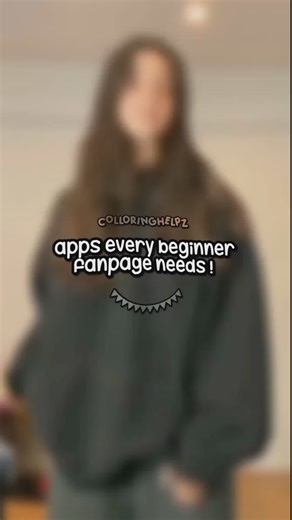 apps for beginner fanpages! #foryou #fyp #helpingfanpages #viral #helpfps #coloringtuts #blowup #helpingfp #fy