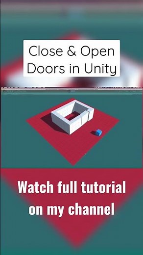 Open & Close Doors in Unity