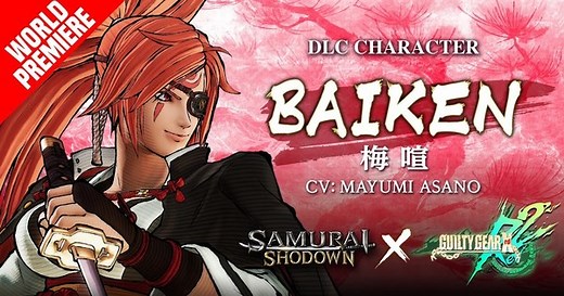 Samurai Shodown Game's 3rd Season Pass Adds Guilty Gear Character Baiken