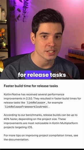 Faster Native Builds in Kotlin 2.3