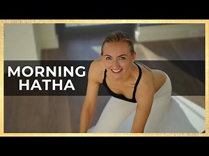 10 Min Beginner Morning Hatha Yoga | YOGA FOR HIPS + LOW BACK