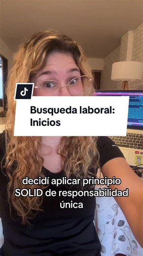 #stitch with @Isa Feraudo Voy a estar subiendo mi proceso de #busquedalaboral por acá #developer #programacion #mujeresprogramadoras